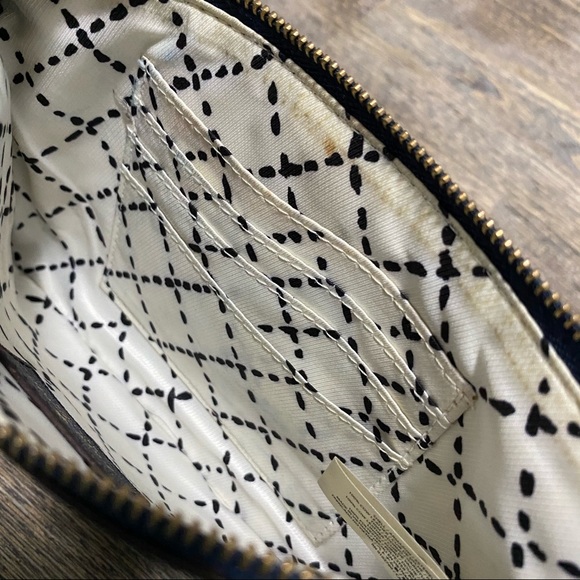 Navy Blue Kate Spade Medium Wristlet - Picture 2 of 4